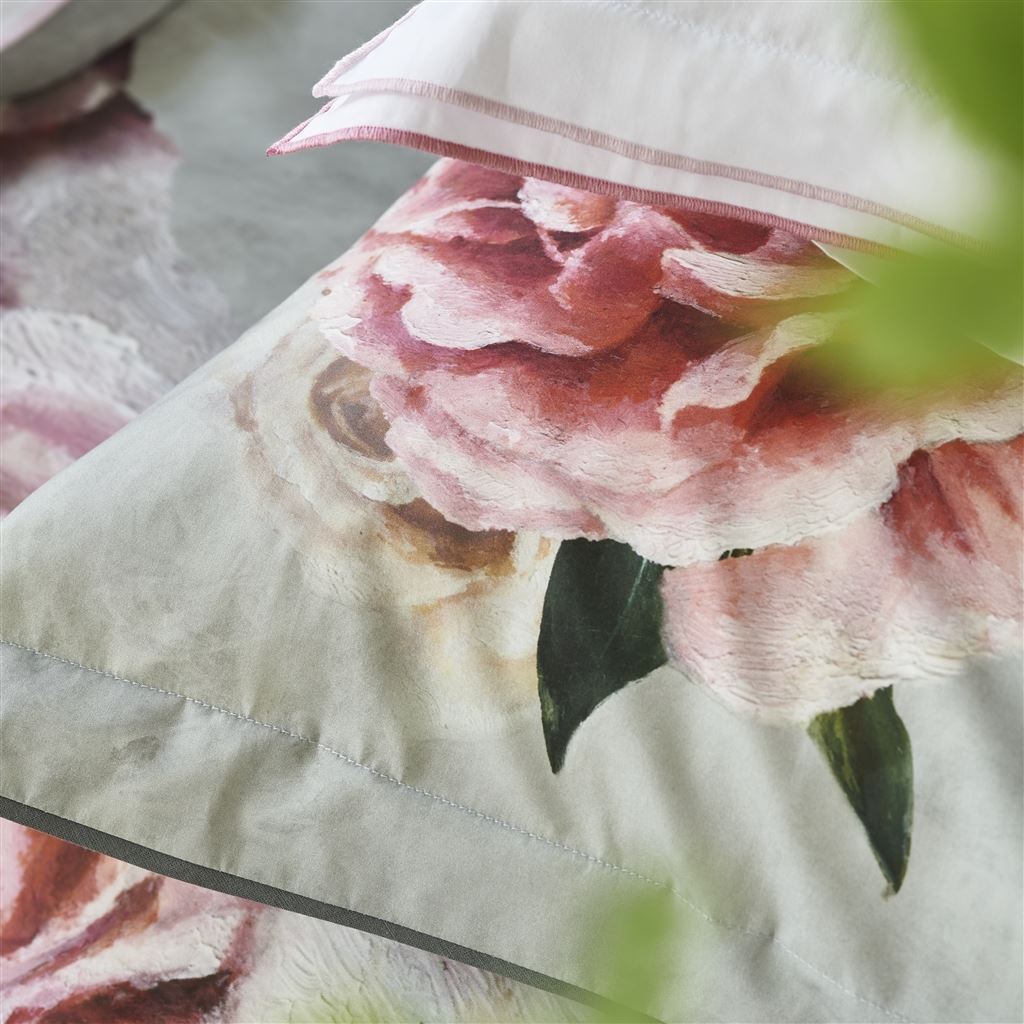 Damask Rose Fuchsia Pillowcases