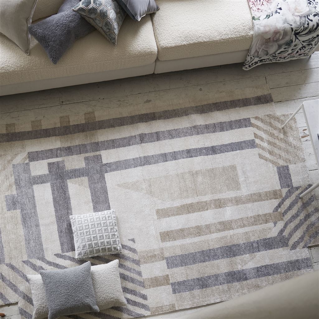 Astratto Zinc Rug