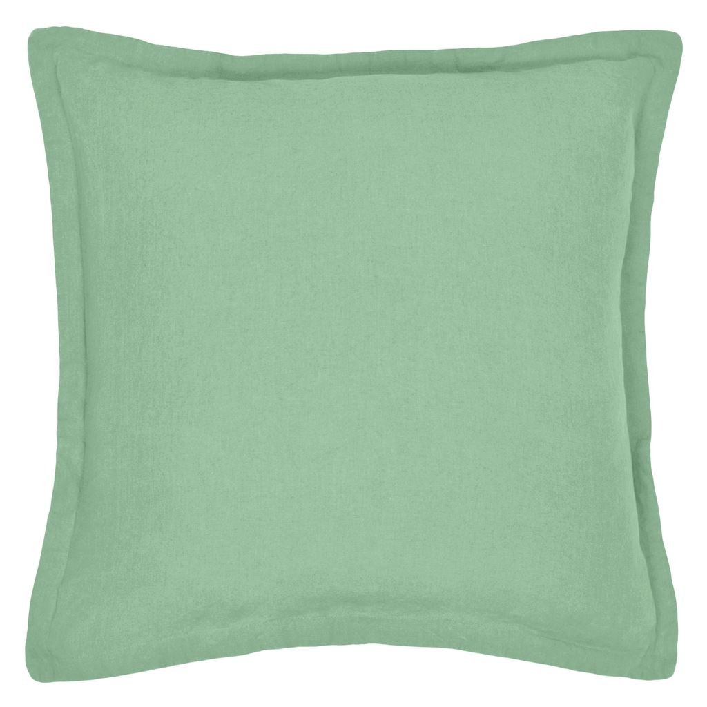 Biella Pale Jade & Olive European Pillowcase