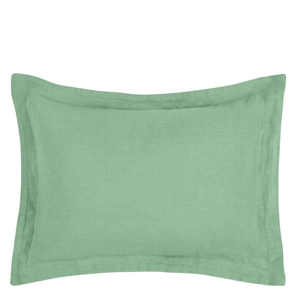 Biella Pale Jade & Olive Breakfast Pillowcase