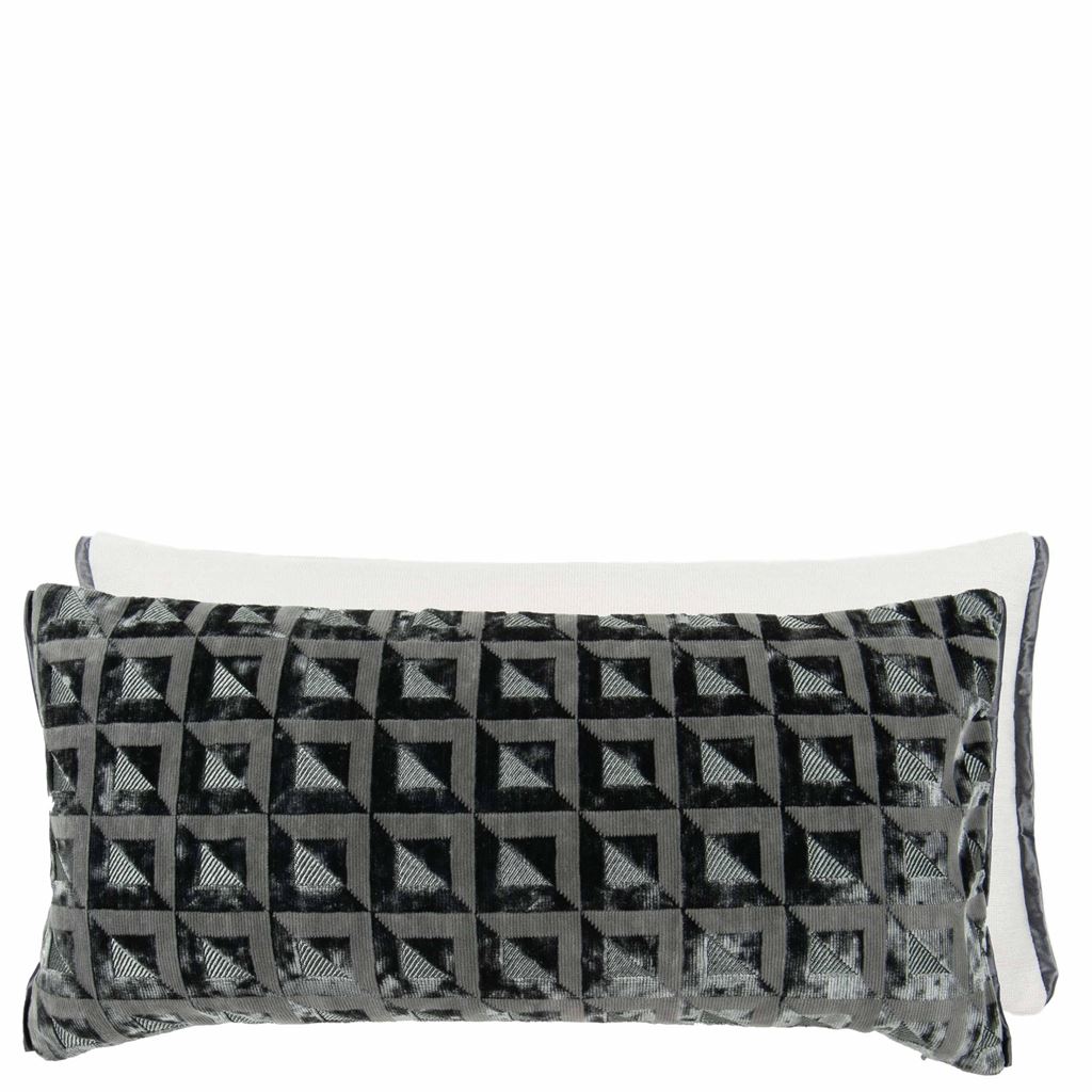 Monserrate Graphite Cushion