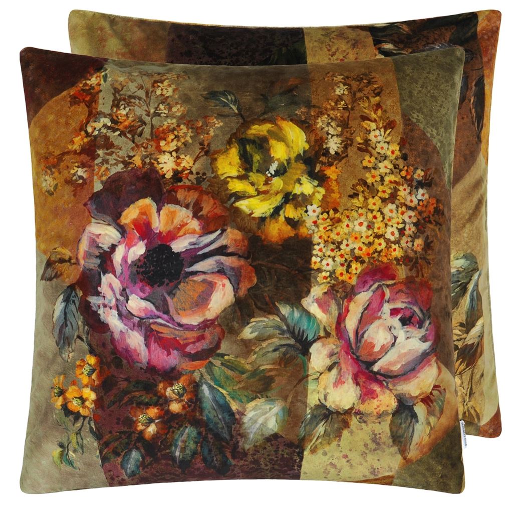 Minakari Rosewood Cushion