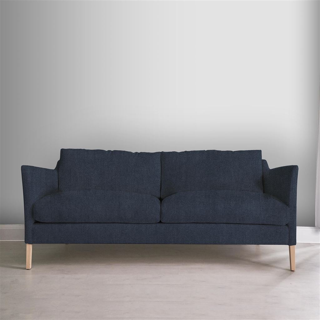 Milan 2.5 Seat Sofa - Natural Legs - Brera Lino Denim