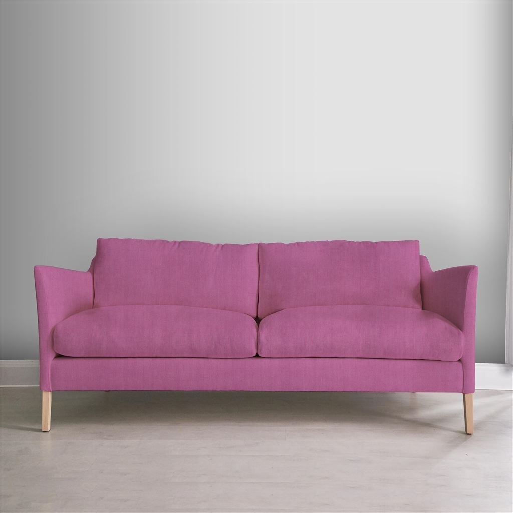 Milan 2.5 Seat Sofa - Natural Legs - Brera Lino Peony