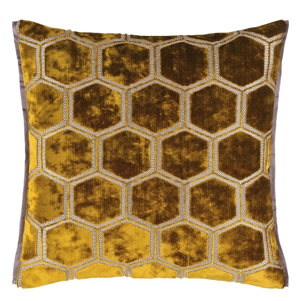 Manipur Ochre Cushion