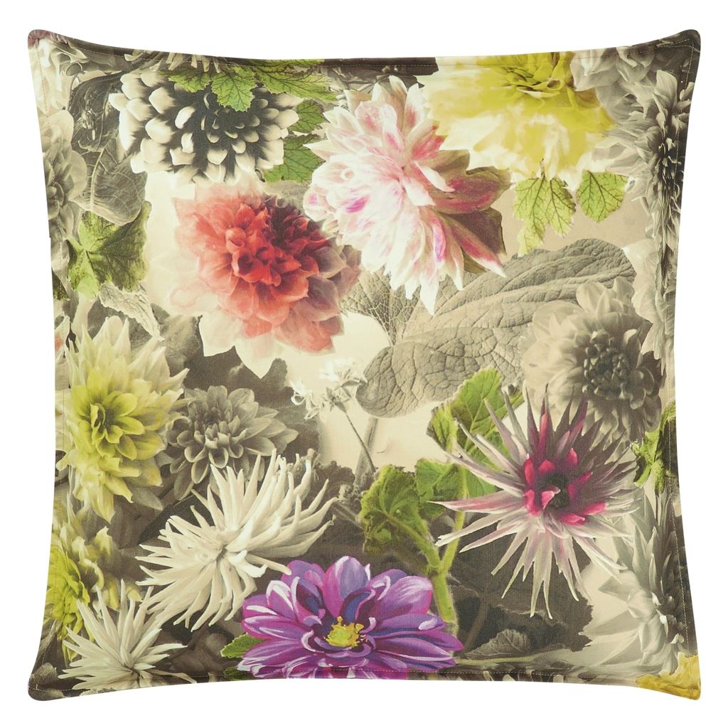 Outdoor Mariedal Peony Cushion - Reverse