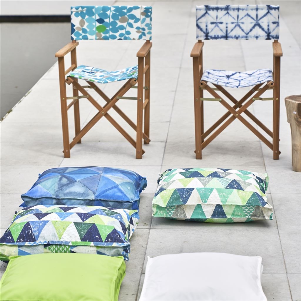 Outdoor Biscayne Cobalt Box Cushion 