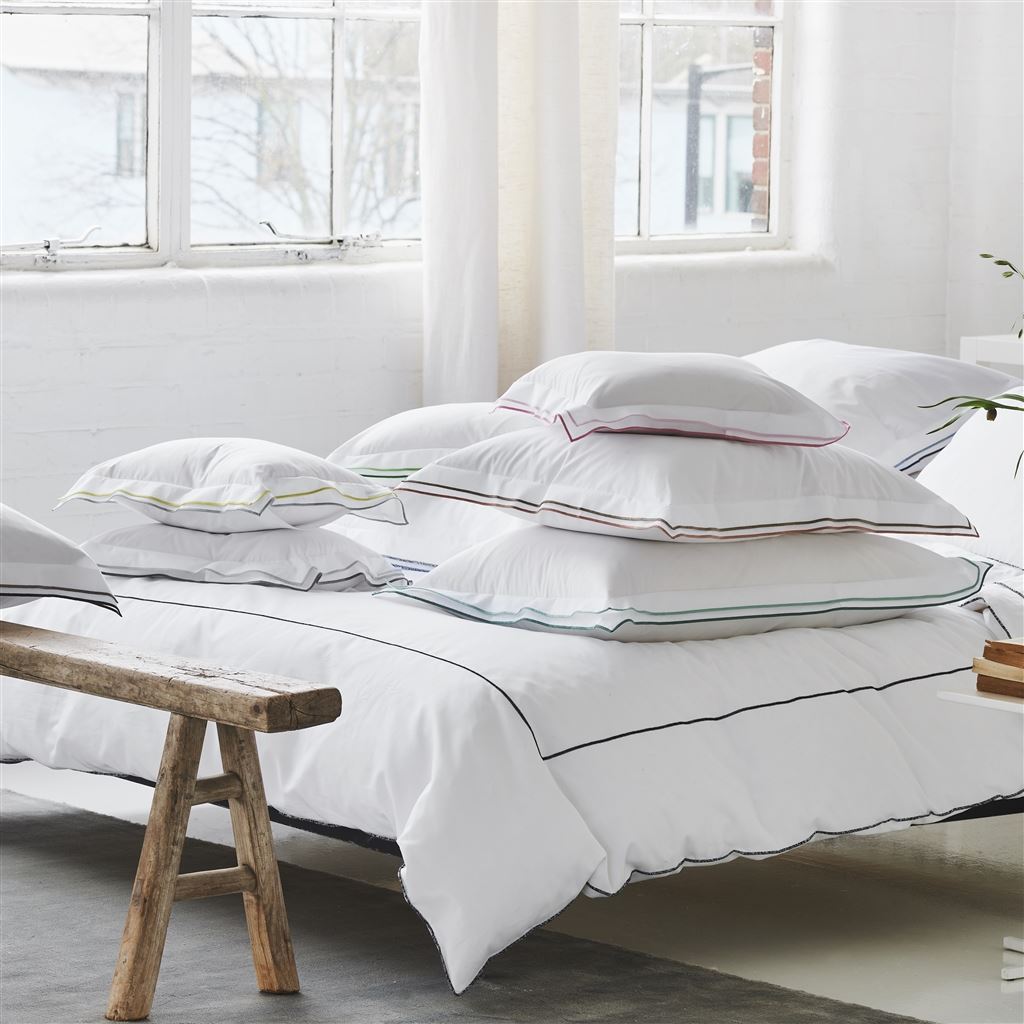 Astor Filato Noir Flat Sheets & Pillowcases