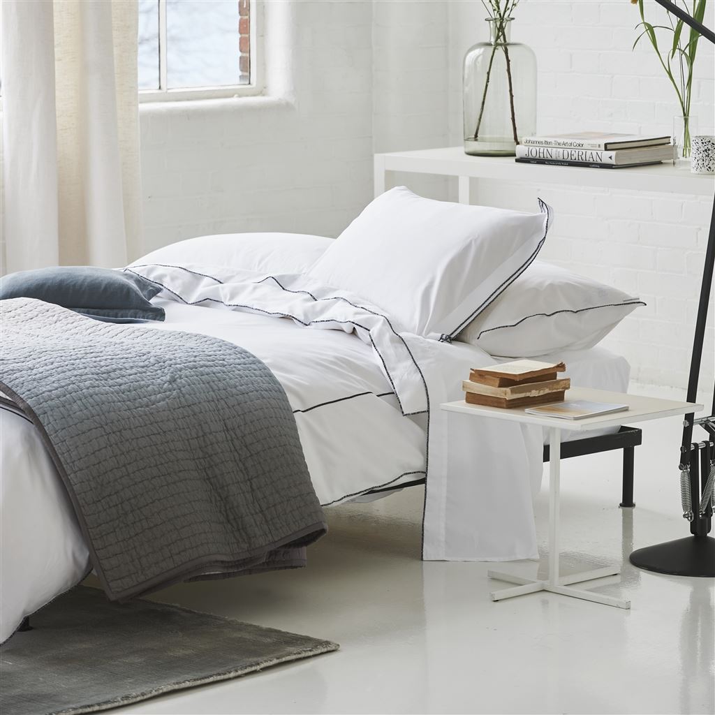 Astor Filato Noir Flat Sheets & Pillowcases