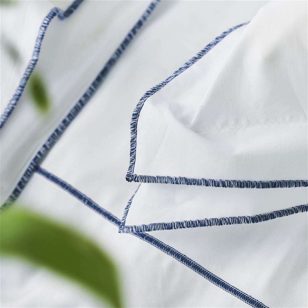 Astor Filato Cobalt Pillowcases & Flat Sheets