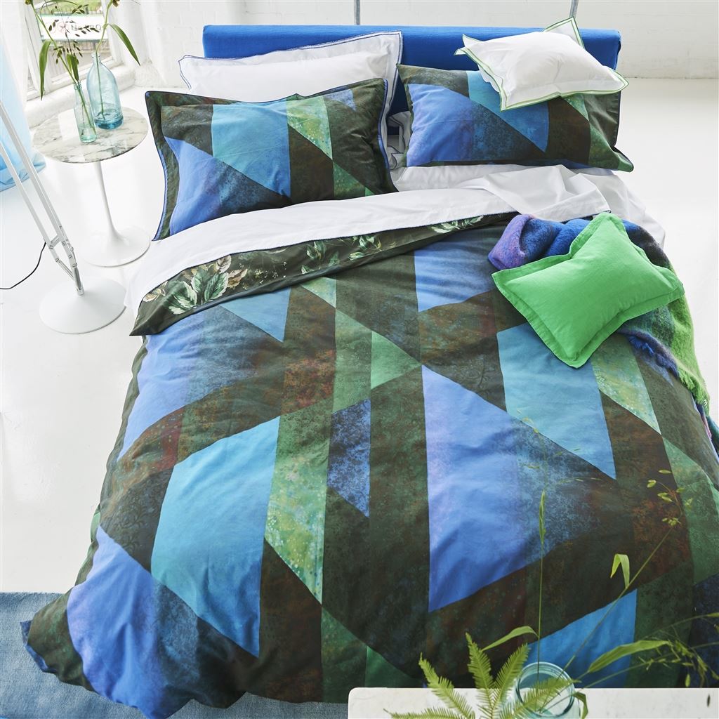 Minakari Cobalt Bed Linen