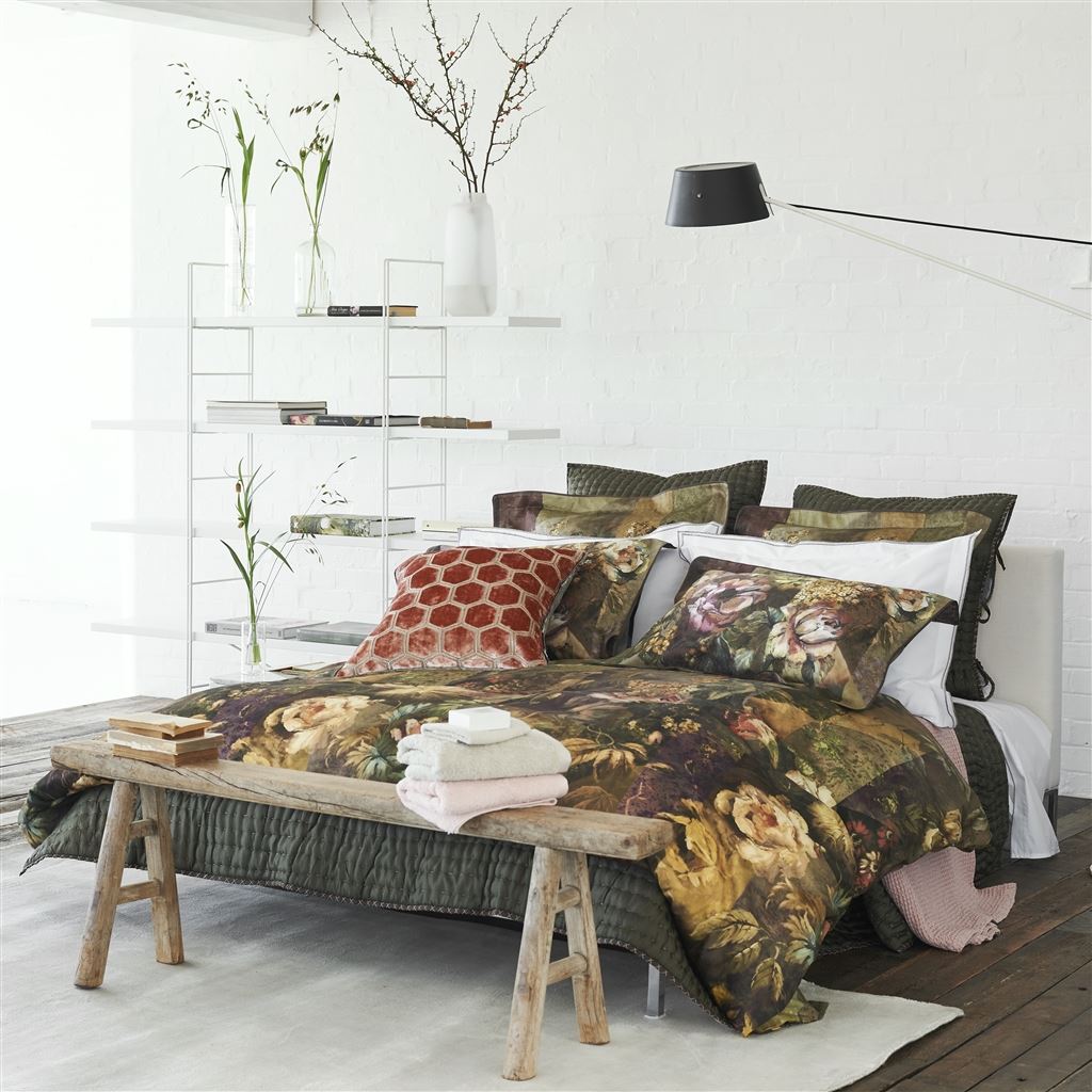 Minakari Rosewood Bedding