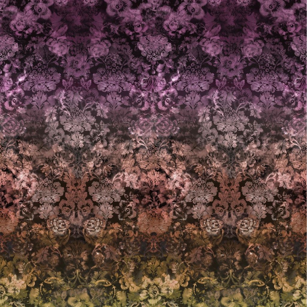 Tarbana Damask Amethyst Large Sample