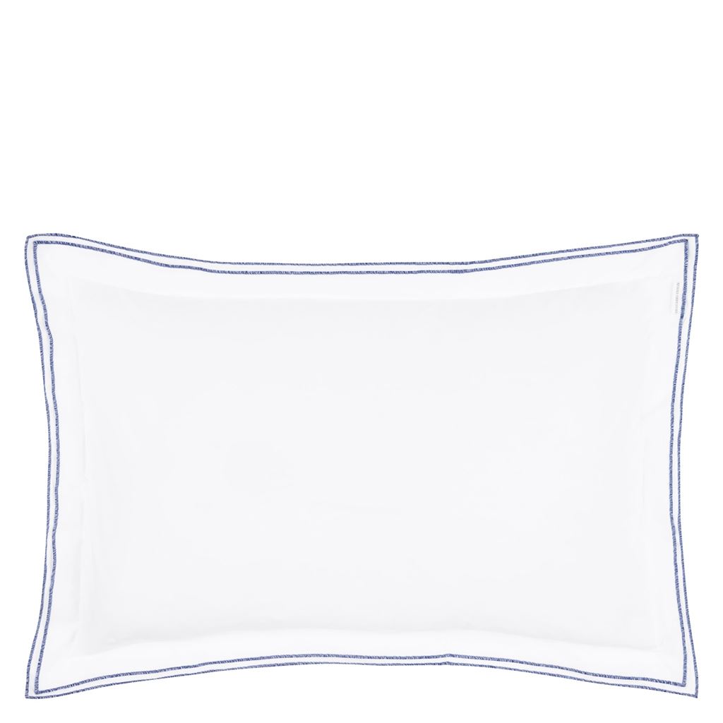 Astor Filato Cobalt Oxford Pillowcase