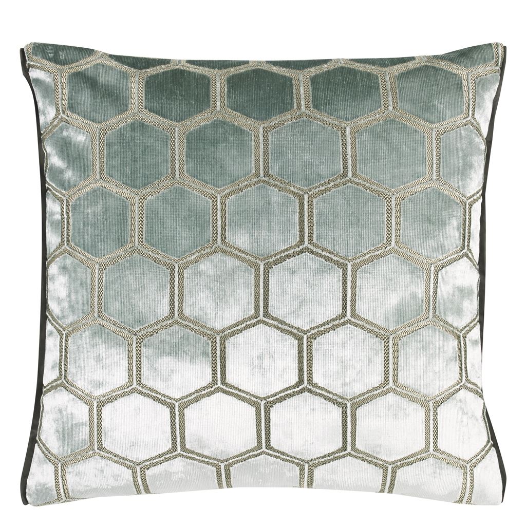 Manipur Silver Large Cushion