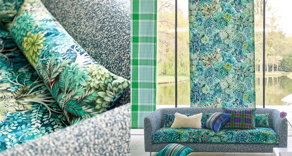 FLORAL UPHOLSTERY FABRICS