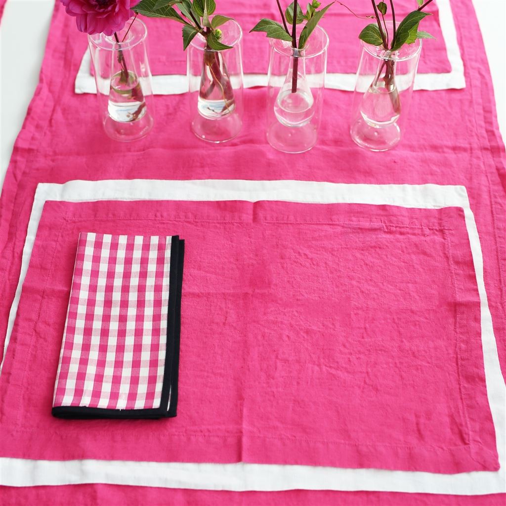 Linge De Table Lario Fuchsia