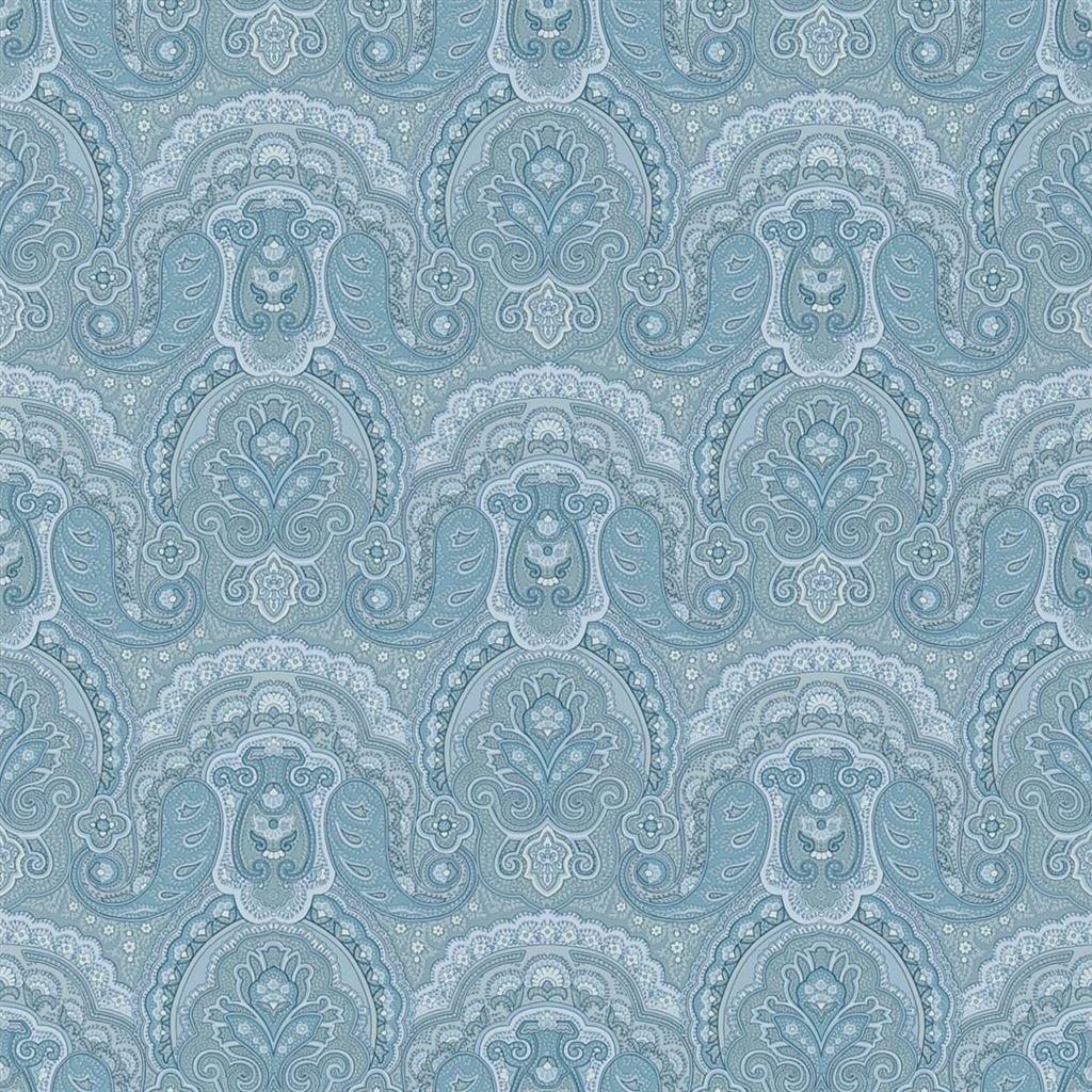 Crayford Paisley Light Blue Cutting