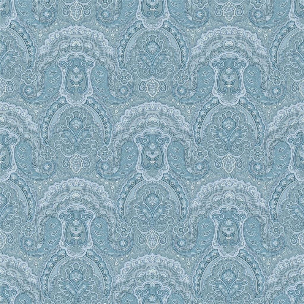 Crayford Paisley Light Blue Cutting