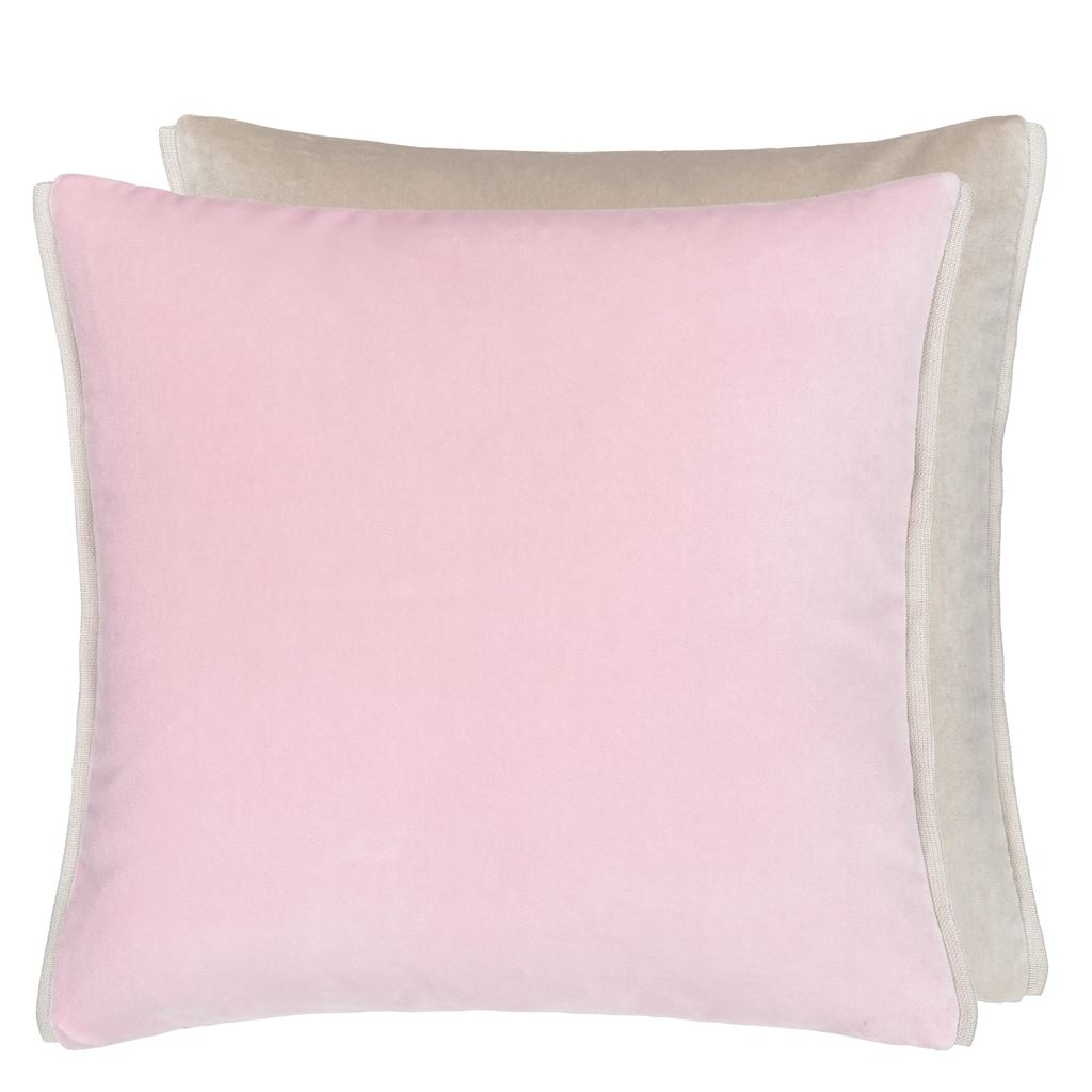 Varese Pale Rose & Dove Cushion 43x43cm - Without pad