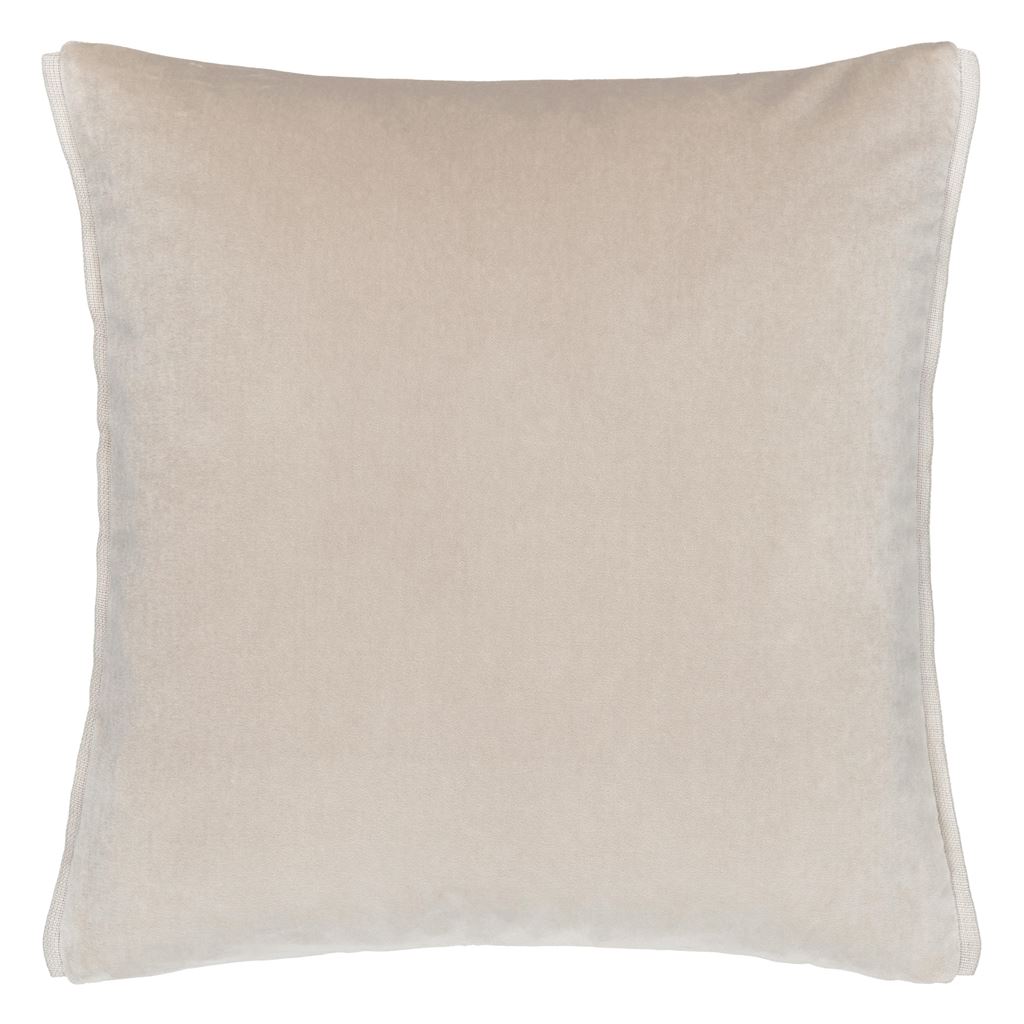 Varese Pale Rose & Dove Cushion - Reverse