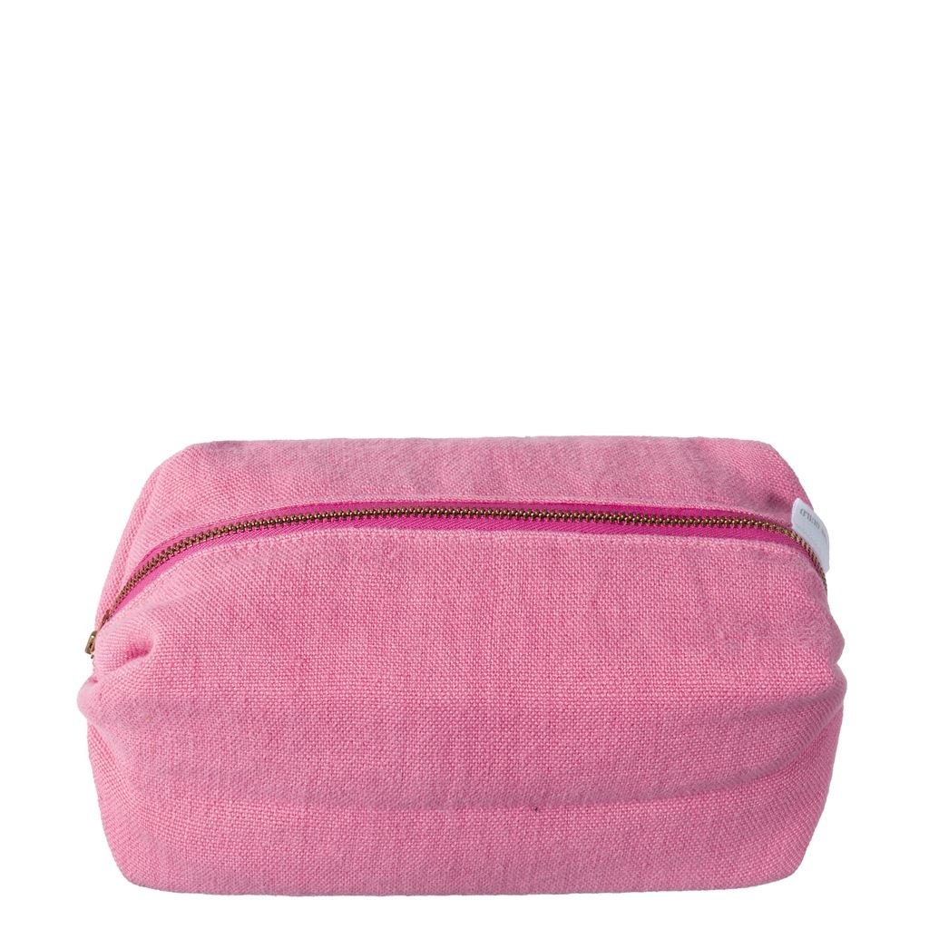 Brera Lino Hibiscus Medium Washbag