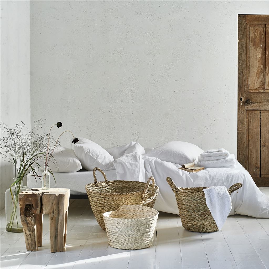 Loweswater Chalk Organic Cotton Bed Linen