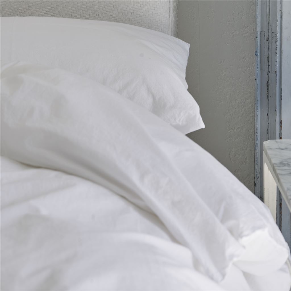 Loweswater Chalk Organic Cotton Bed Linen