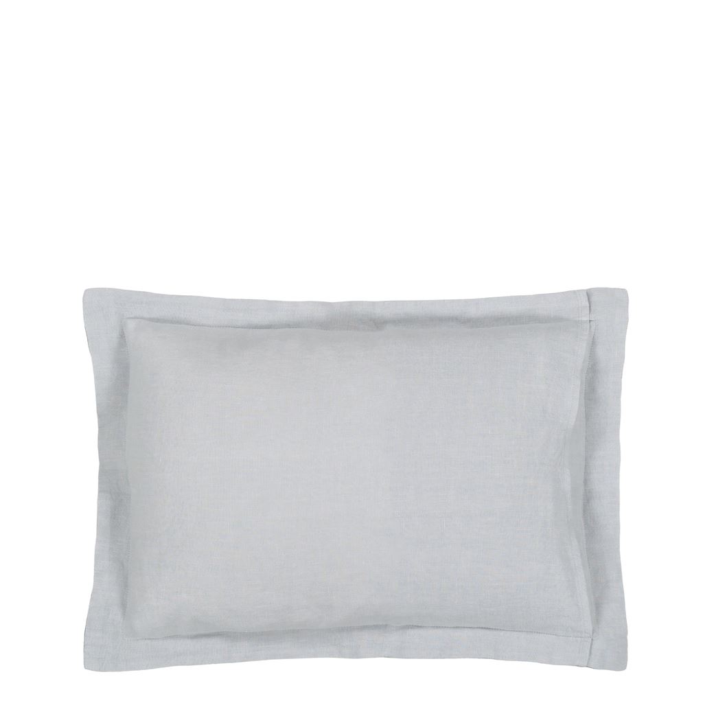 Biella Steel & Dove Breakfast Cushion - Reverse