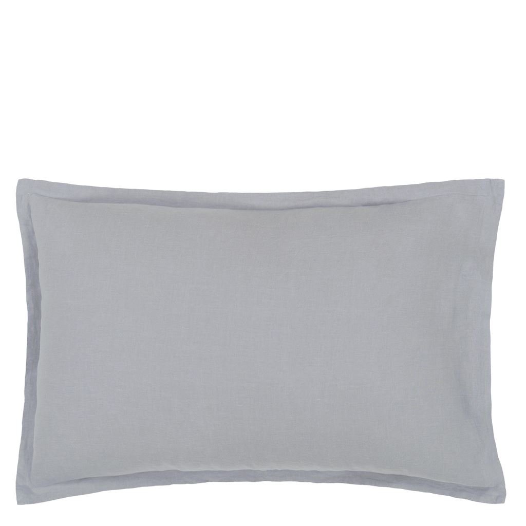 Biella Steel & Dove Oxford Pillowcase