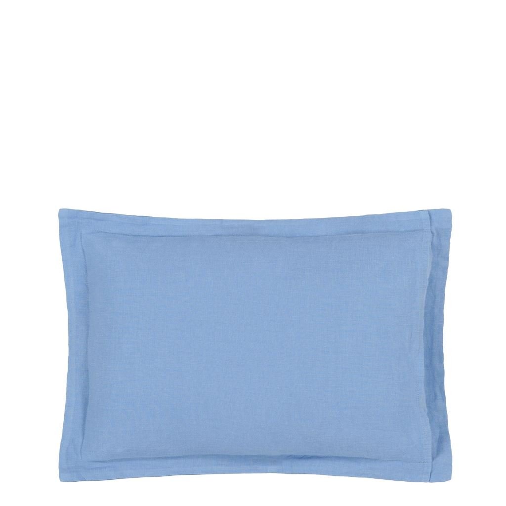 Biella Cobalt & Lapis Breakfast Cushion - Reverse