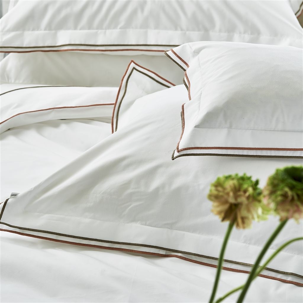 Astor Cameo & Mocha Sheets & Pillowcases
