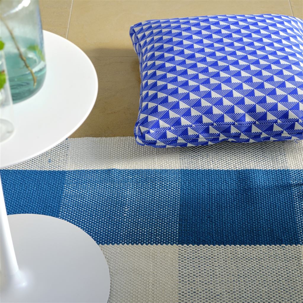 Coussin Outdoor Tarakan Cobalt