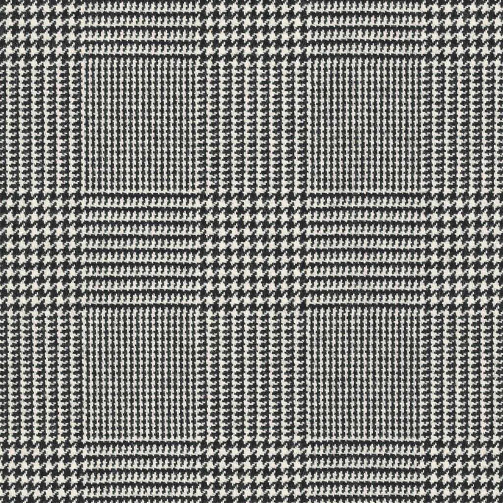 Wessex Glen Plaid - Black/white Cutting