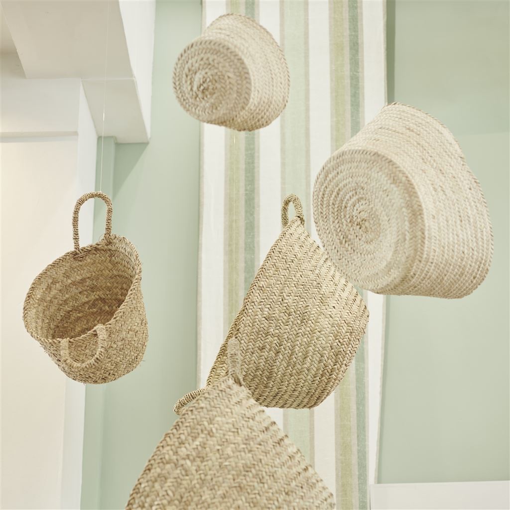 Medium Round Palm Leaf Basket