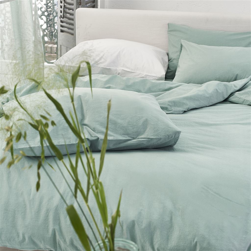 Loweswater Porcelain Organic Cotton Bed Linen