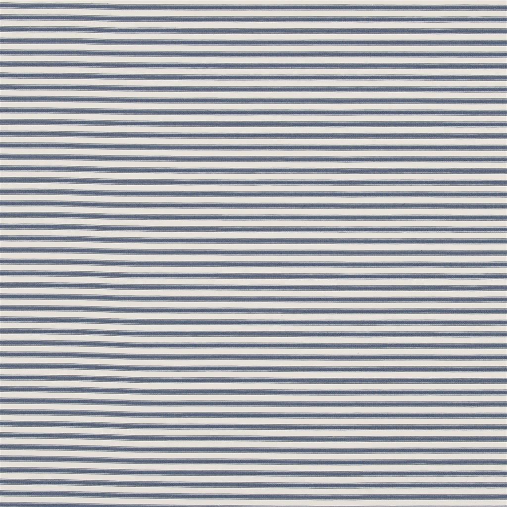 Phebe Ticking - Navy - Cutting