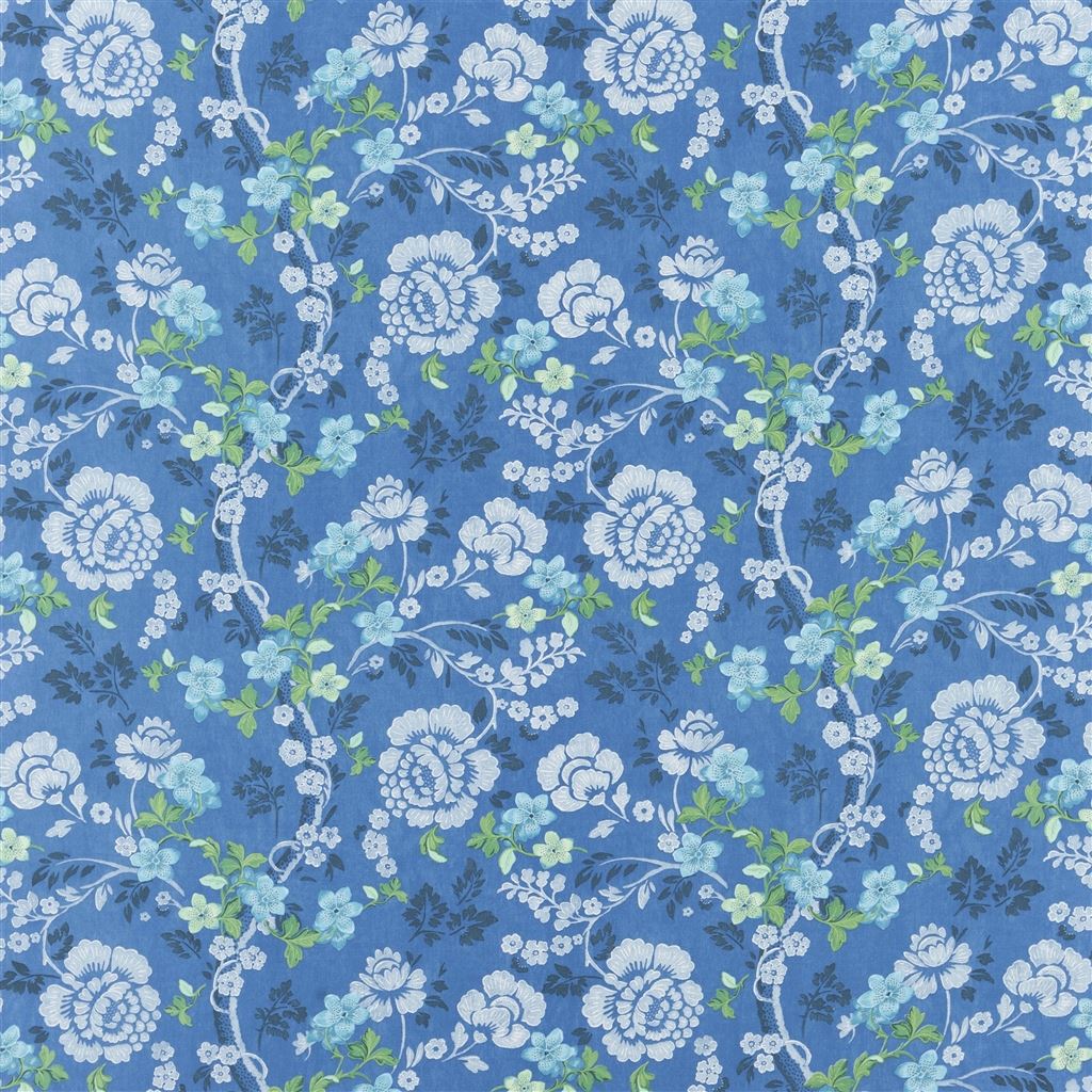 eagle house damask - woad
