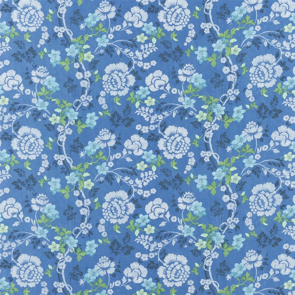 eagle house damask - woad