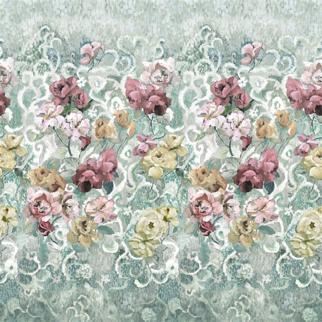 Tapestry Flower - Eau De Nil Cutting