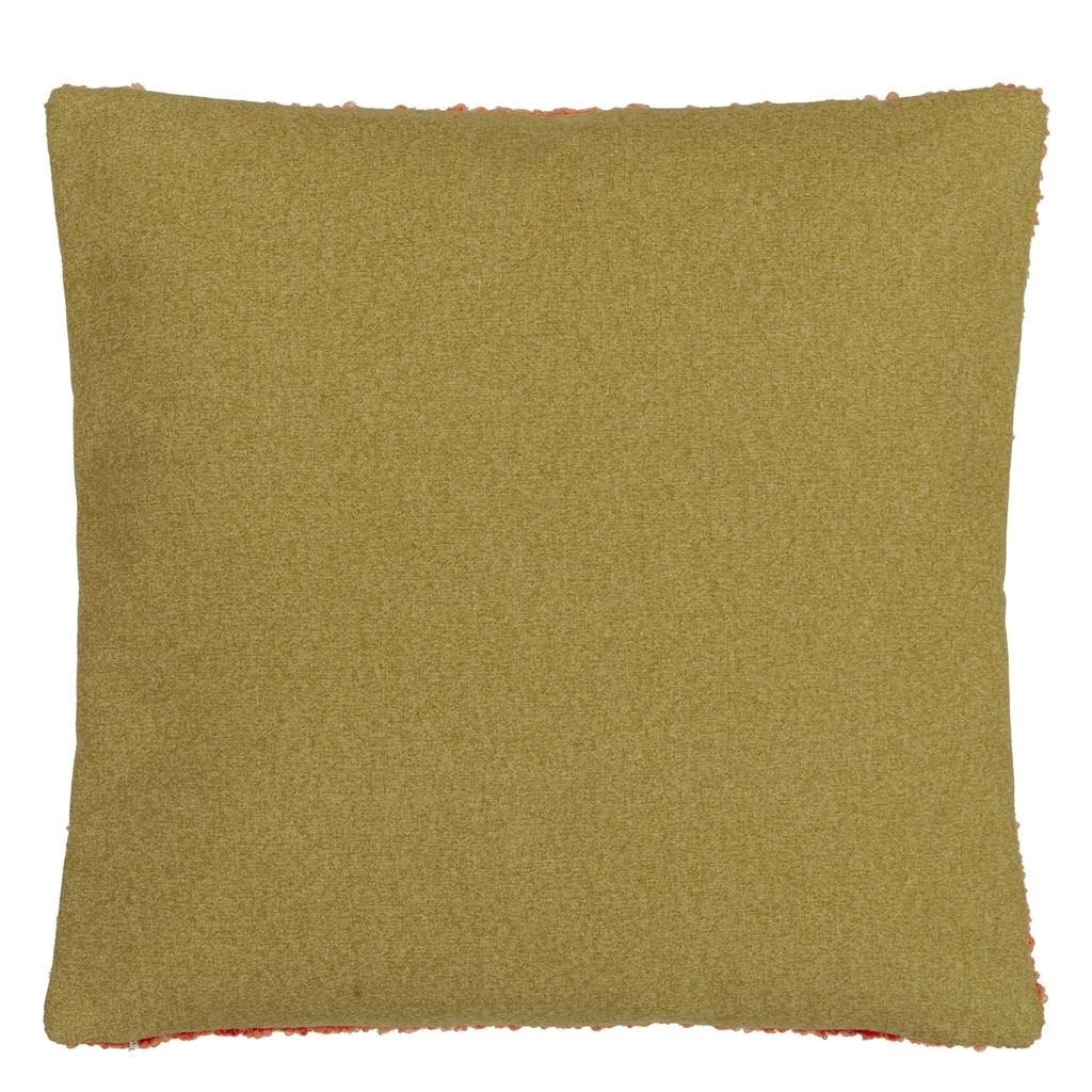 Cormo Persimmon Cushion  - Reverse