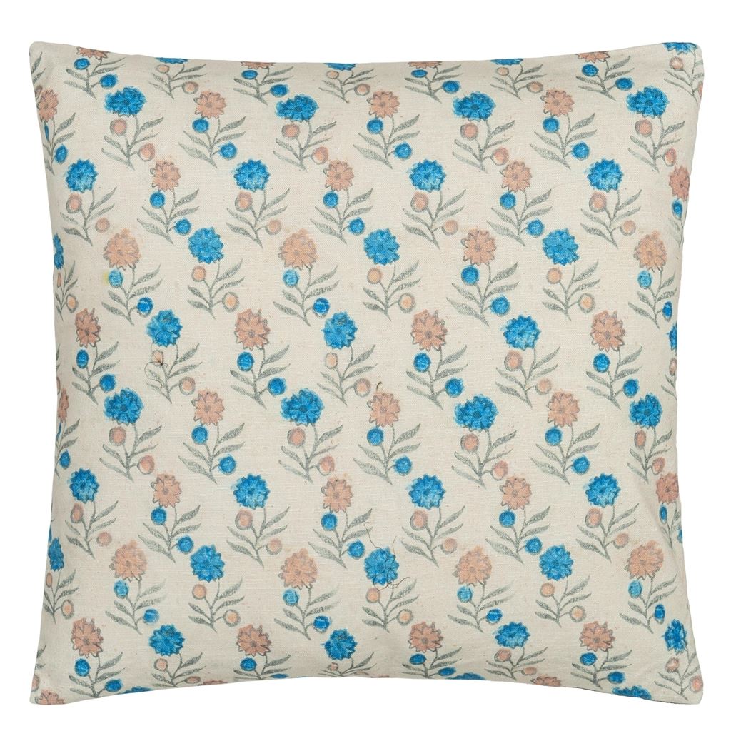 Ellen's Eyes Parchment Cushion  - Reverse