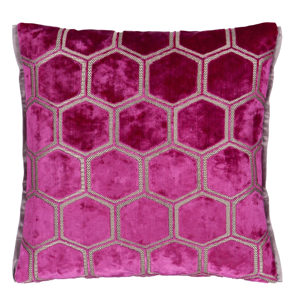 Manipur Fuchsia Cushion