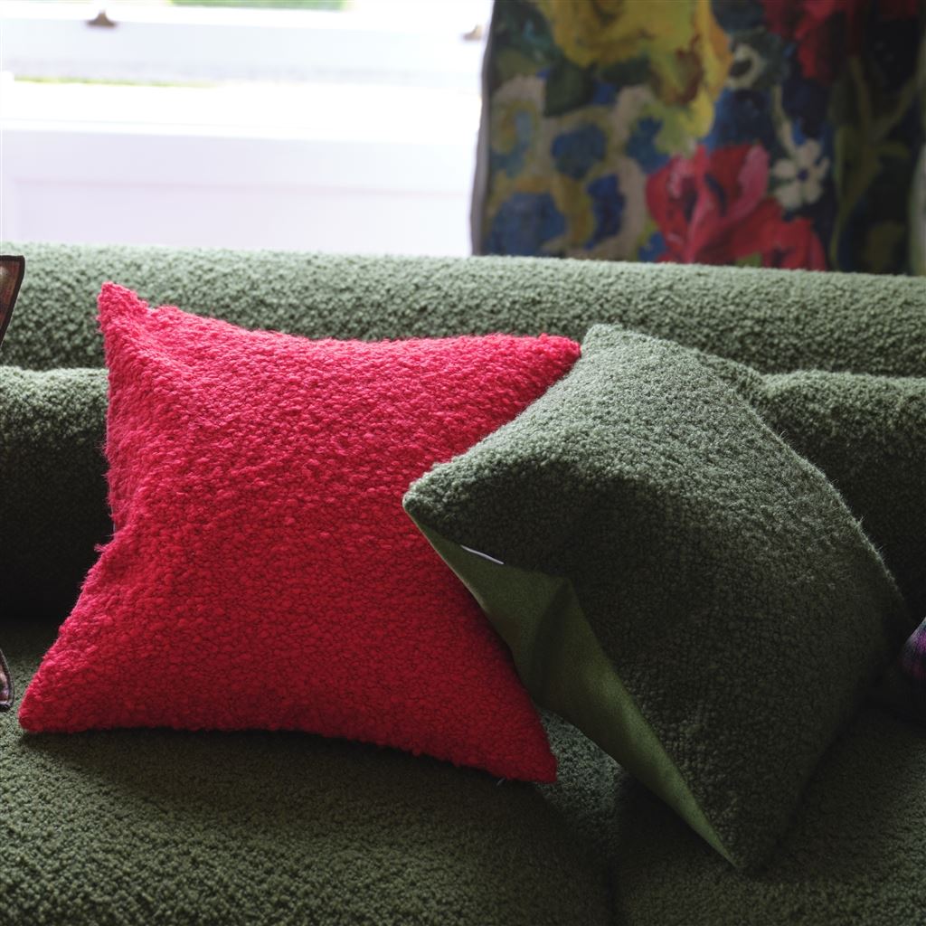 Coussin Cormo Pimento Boucle