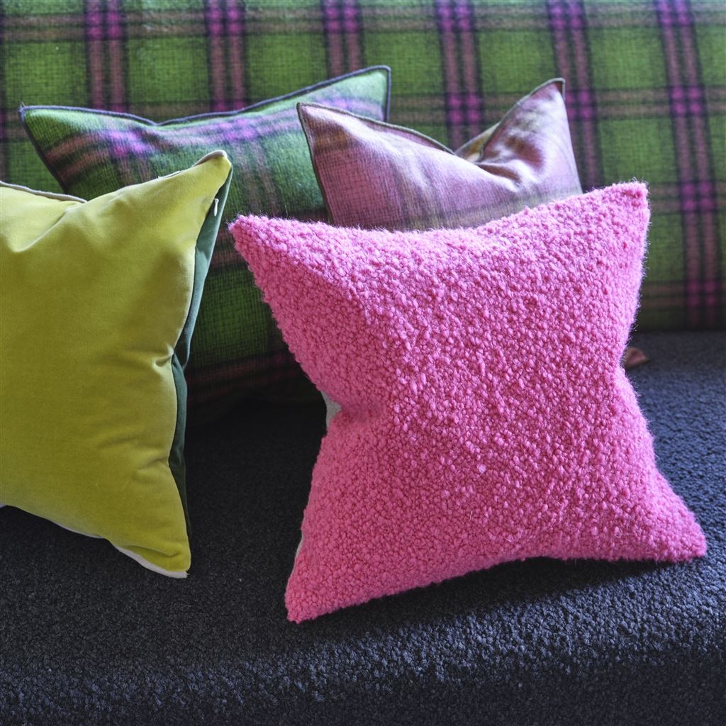 Coussin Cormo Peony Boucle