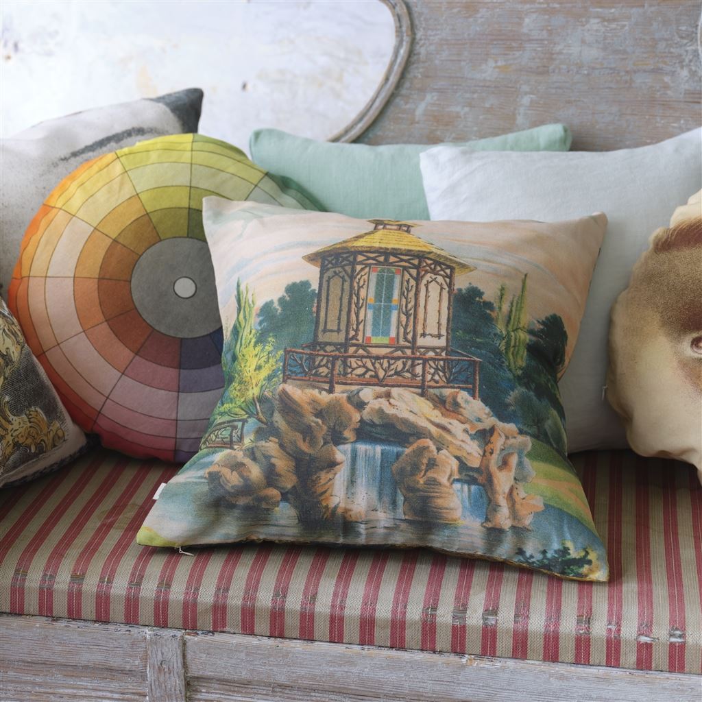 Colour Wheel Multicolour Cushion