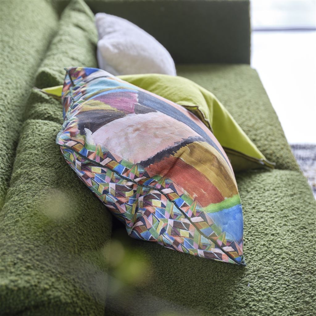 Grafton Forest Cotton Decorative Pillow 