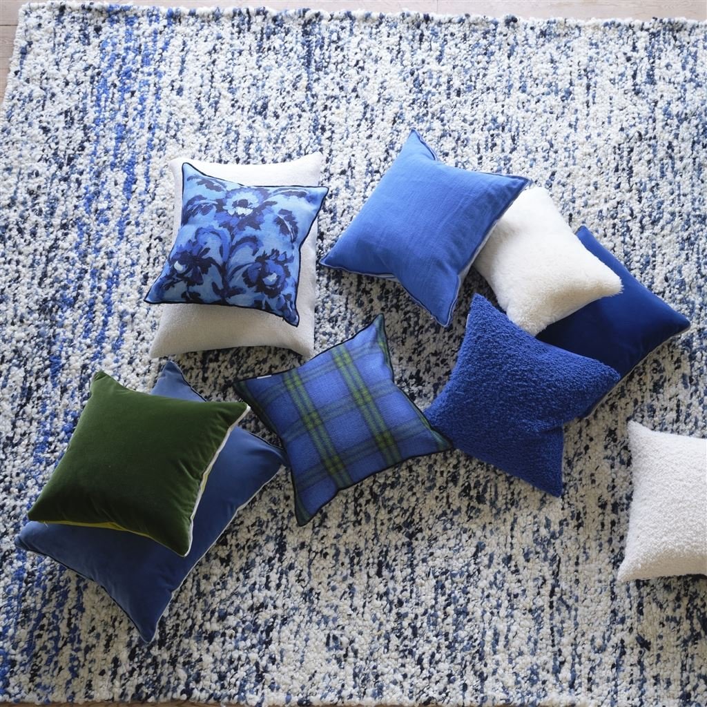 Guerbois Cobalt Decorative Pillow