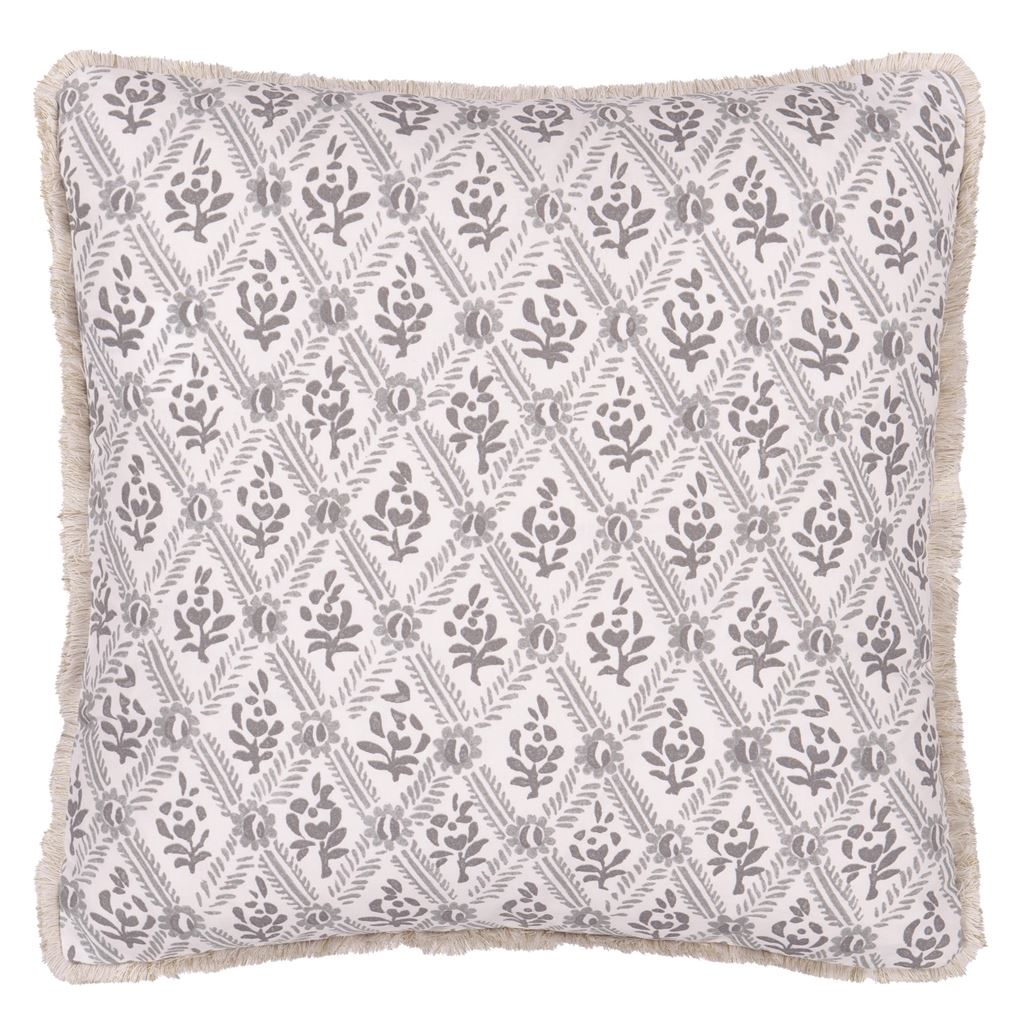 Suffolk Garden Birch Cushion  - Reverse