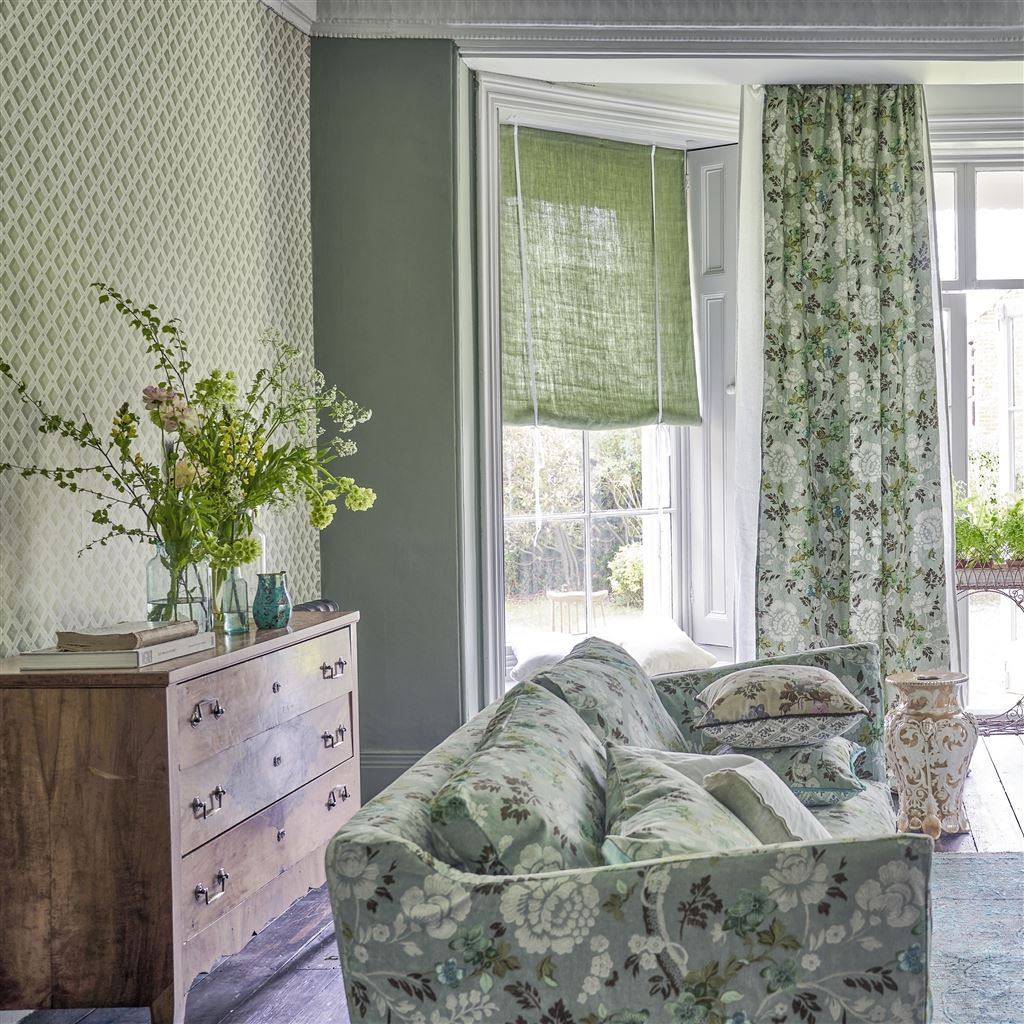 Eagle House Damask Seagrass